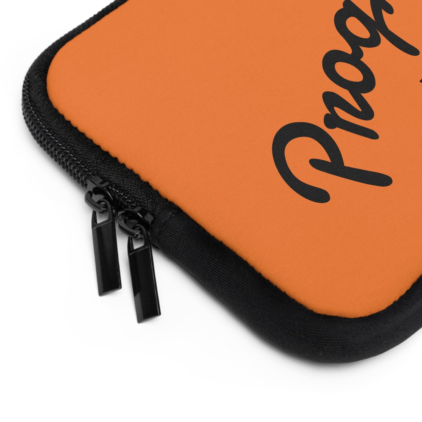 Progress Over Perfection Laptop Sleeve — Motivational Protective Case