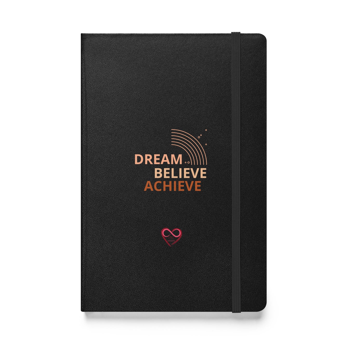 Hardcover bound notebook