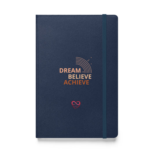 Hardcover bound notebook