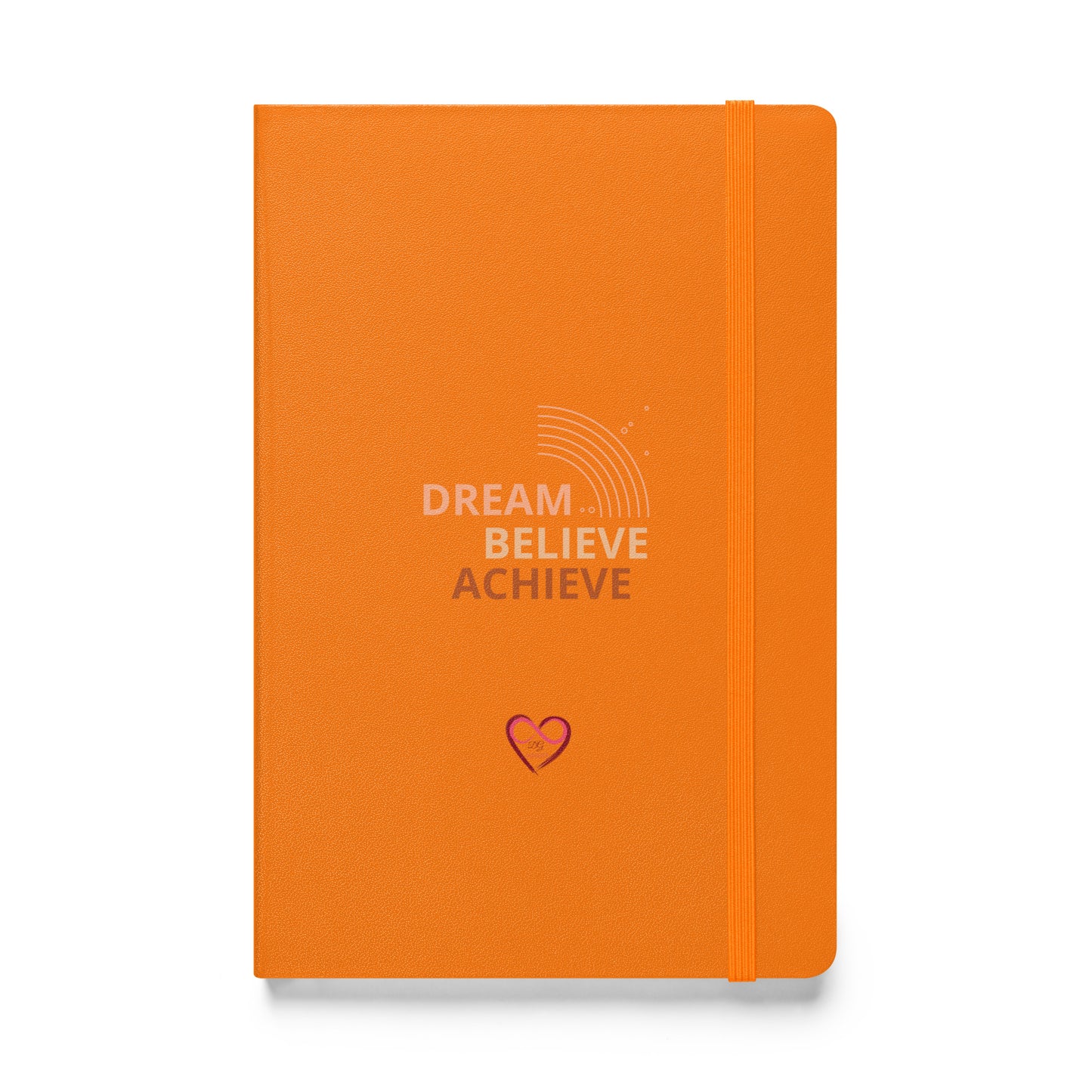 Hardcover bound notebook