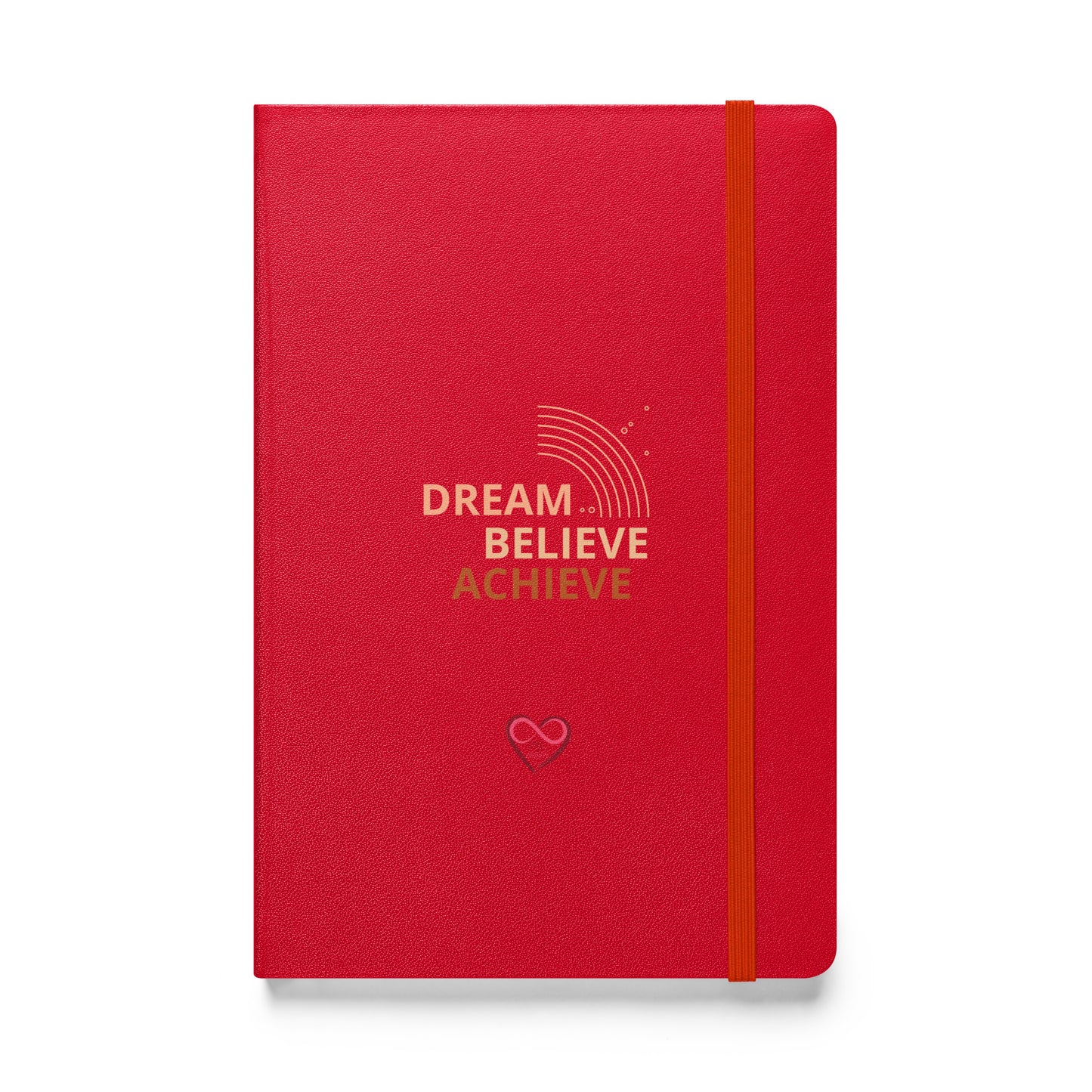 Hardcover bound notebook